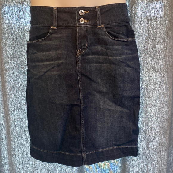 Banana Republic Denim Pencil Skirt - Picture 1 of 7